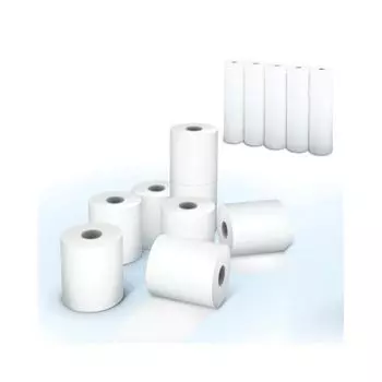 Чековая лента ОФСЕТ 57 мм (диаметр 54 мм, длина 22 м, втулка 12 мм) НЕ ТЕРМОБУМАГА, белизна 96%, КОМПЛЕКТ 15 шт., AKZENT, 44678