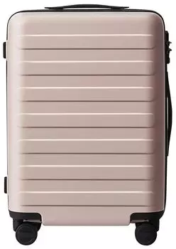 Чемодан NINETYGO Rhine Luggage 20" розовый
