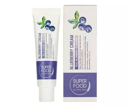 Черничный крем FarmStay суперфуд, 60г