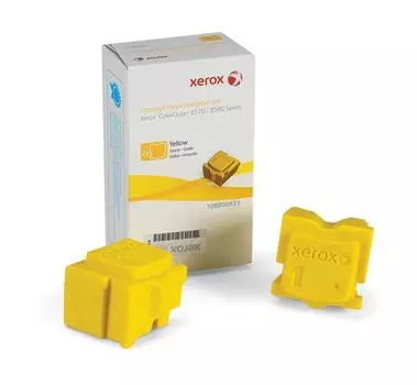 Чернильный картридж 108R00933 для Xerox ColorQube 8570/8580 желтый, 4400 стр (эквивалент артикулу 108R00938 ), нужен чип