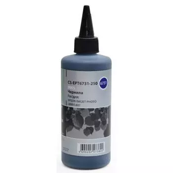 Чернила Cactus CS-EPT6731-250 для Epson L800/L810/L850/L1800, черный