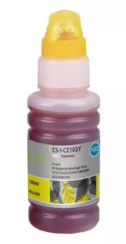Чернила Cactus CS-I-CZ102Y желтый100мл для HP Deskjet Ink Advantage 1015/1515/2515/2545