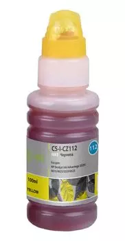 Чернила Cactus CS-I-CZ112 желтый100мл для HP DJ IA 3525/5525/4525
