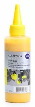 Чернила Cactus CS-I-EPT0634 желтый 100мл для Epson St C67series/C87series/CX3700/CX4100/CX4700