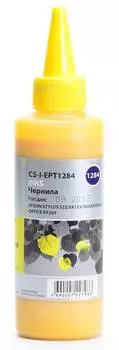 Чернила Cactus CS-I-EPT1284 желтый 100мл для Epson St S22/SX125/SX420/SX425/Of BX305