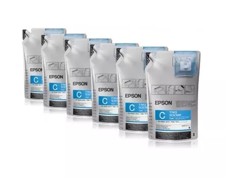 Чернила Epson T773240 (C13T773240) Cyan (6x1л)