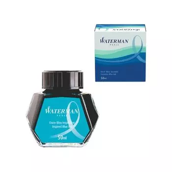 Чернила WATERMAN (Франция), 50 мл, S0110720, синие