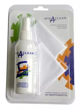 Чистящий набор (салфетки + спрей) Miraclean 24153 для компьютеров и оргтехники 95мл
