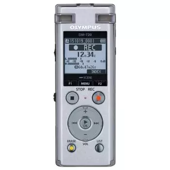 Цифровой диктофон Olympus DM-770,silver (8ГБ)