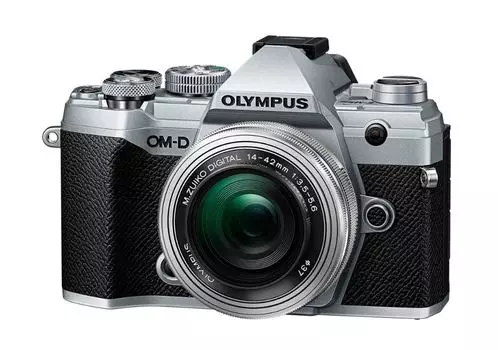 Цифровой фотоаппарат OM-D E-M5 Mark III Kit (E-M5 Mark III Body silver + EZ-M1442EZ silver )