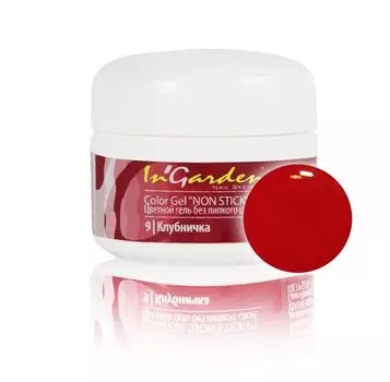 Цветной гель InGarden Color gel 09 Клубничка (5г.)