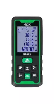 Дальномер лазерный RGK DL50G - зеленый луч