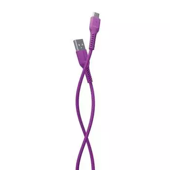 Дата-кабель More choice K16a Purple USB 2.0A Type-C