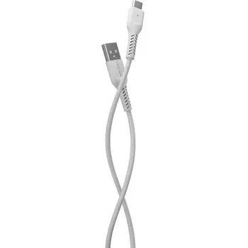 Дата-кабель More choice USB 2.0A для Type-C K16a TPE 1м (White)