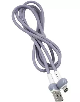 Дата-Кабель Red Line Candy USB - Lightning, фиолетовый