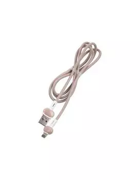 Дата-Кабель Red Line Candy USB - Lightning, розовый