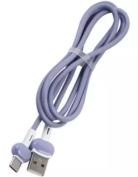 Дата-Кабель Red Line Candy USB - Type-C, фиолетовый