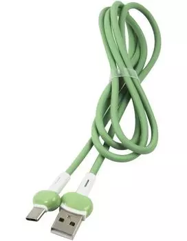 Дата-Кабель Red Line Candy USB - Type-C, зеленый