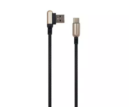 Дата-Кабель Red Line Loop USB - Type-C, черный УТ000019283
