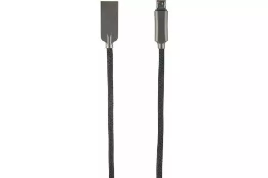 Дата-Кабель Red Line LX13 Zync alloy USB - Micro USB, черный УТ000014186
