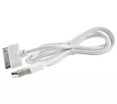 Дата-кабель Red Line USB - 30 - pin для Apple, (2метра) белый УТ000010359