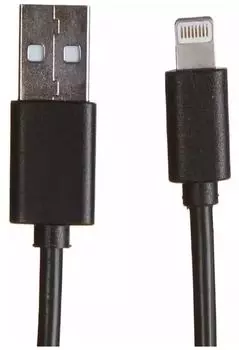 Дата-кабель Red Line USB – 8 – pin для Apple, 2A, черный УТ000028601