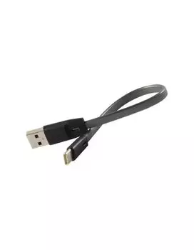 Дата-кабель Red Line USB - Type-C, 2A, 20 см, серебристый УТ000031032