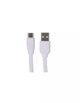 Дата-кабель Red Line USB - Type-C (2A), белый плоский