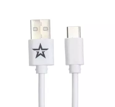 Дата-кабель Red Line USB - Type-C, белый, Армия России УТ000017391