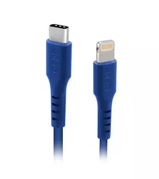 Дата кабель SBS, Lightning- Type-C, MFI, 1 м, синий (TECABLELIGTC1B)