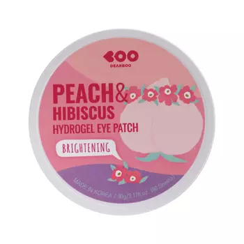DEARBOO. Гидрогелевые патчи с экстрактами персика и гибискуса PEACH&amp;HIBISCUSHYDROGEL 90г/60шт.