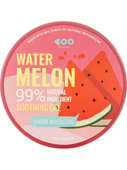 DEARBOO. Многофункциональный гель с экстр. арбуза 99% WATERMELON EVERYDAY SOOTHING GEL 300мл.