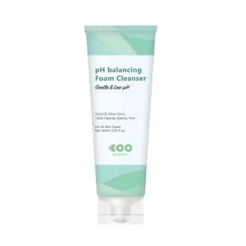 DEARBOO. Очищающая пенка выравнивающая pH, PH-BALANCING FOAM CLEANSER 150 мл.