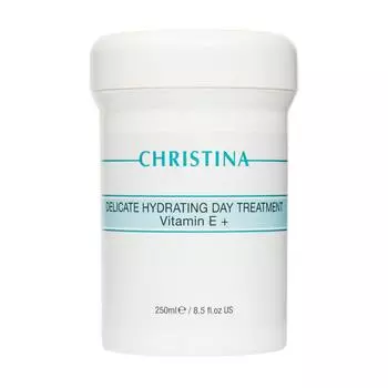 Деликатный увлажняющий дневной крем с витамином Е Christina Delicate Hydrating Day Treatment + Vitamin E, 250 мл