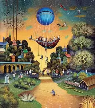 Деревянный пазл DAVICI 7-01-40-130 Летучий фрегат