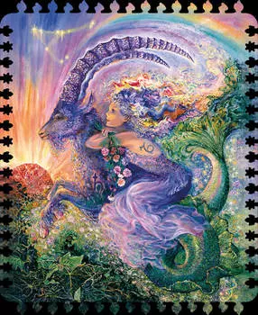 Деревянный пазл DAVICI 7-07-08-100 Знак зодиака. Козерог