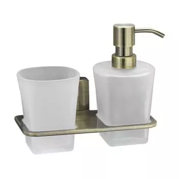 Держатель дозатора и стаканчика WasserKRAFT Exter 5289 9061251
