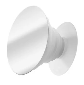 Держатель Krutoff для телефона Попсокет глянцевый (белый)