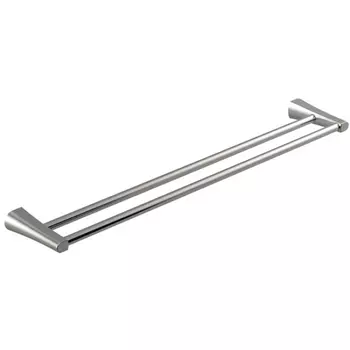 Держатель полотенца(прямой) двойной KAISER хром (нерж) (KH-2028)