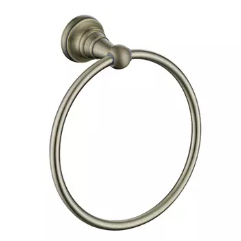 Держатель полотенца(круглый) KAISER бронза (латунь) (KH-4201)