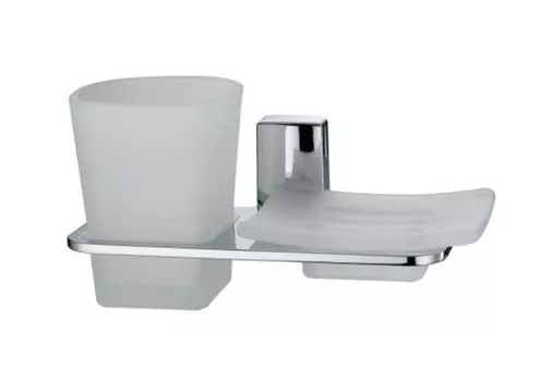 Держатель стаканчика и мыльница WasserKRAFT Leine 5026 9060419