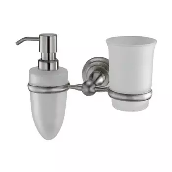 Держатель стаканцика для зебных щеток и дозатора WasserKRAFT Ammer 7089 9060467