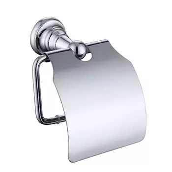 Держатель туалетной бумаги KAISER хром (латунь) (KH-2200)