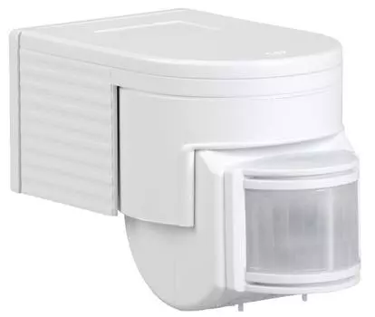 Детектор движения ДД 012 1100Вт угол обз. 180град. дальн. 12м IP44 бел. ИЭК LDD10-012-1100-001