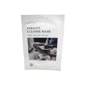 DETOSKIN. Тканевая маска очищающая с экстрактом петрушки, PARSLEY CLEANSE MASK 30 г
