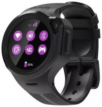 Детские умные часы ELARI KidPhone 4GR Черные