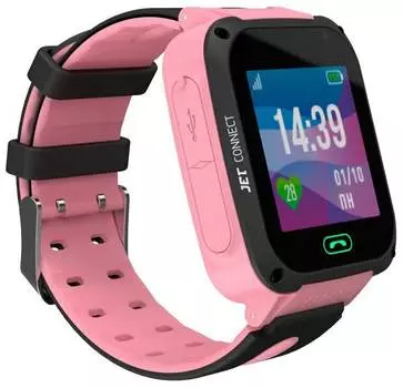 Детские умные часы Jet Kid CONNECT розовый