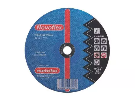 Диск отрезной по стали Metabo Novoflex 125x2,5 A30 616444000