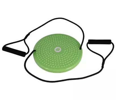 Диск здоровья массажный Atemi, AMD03, с эспандерами, 25 см