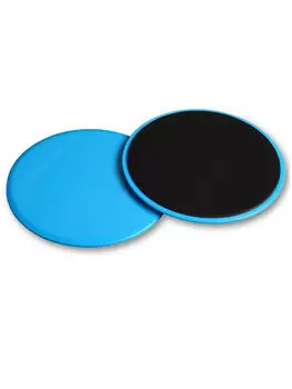 Диски для скольжения (слайдер) INDIGO, IN097, Синий, 17,8 см